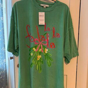 Fa la la lala Christmas T-shirt